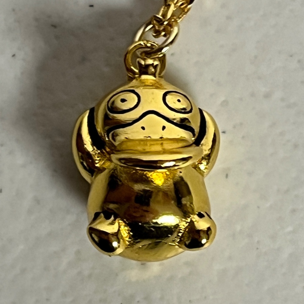 Psyduck  Pokemon Charm Pendant Adjustable Necklace Anime Chain Jewelry Pokie